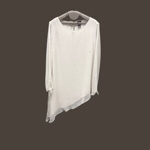 Chic White Women's Blouse